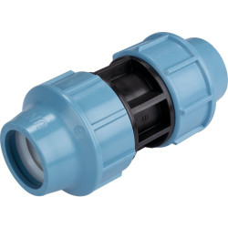 Manchon égal - Capvert - Polyéthylène - 1Pc - Diamètre extérieur du tuyau : 40 mm