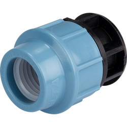 Raccord d'arrosage droit mâle - Capvert - Polyéthylène - Filetage mâle : 3/4" (20 x 27)