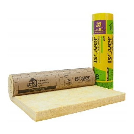 GR 32 roulé 100 mm revêtu kraft 3.24 m2