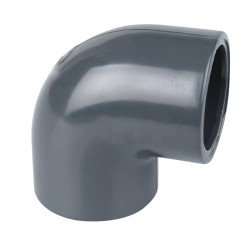 Coude 90° - Capvert - PVC - 1Pc - Diamètre extérieur du tuyau : 63 mm