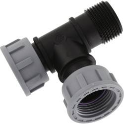 Clarinette polypropylène à écrous tournants Cap Vert - 1Pc