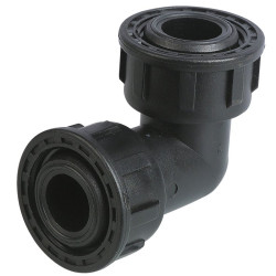 Union coudée à écrou tournant Cap Vert - Filetage Femelle 26 x 34 mm - Filetage femelle : 1" (26 x 34)