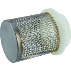 Tamis crépine inox - Capvert - Filetage entrée : M 1" (26 x 34) - Filetage sortie : 1" (26 x 34)