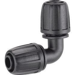 Raccord "Block System coudé" pour arrosage Claber - 1/2" - Filetage mâle : 1/2" (15 x 21) - 1/2" (15 x 21)