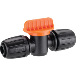 Robinet d'arret "Block System" pour arrosage Claber - 1/2" - Embout raccordement : Mâle - Mâle
