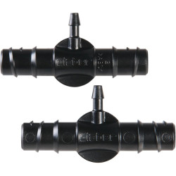 Té de dérivation Rainjet Claber - Boîte de 2 pièces - 1Pc