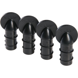 Bouchon - Tuyau Ø 13 mm - Boîte de 4 pièces - Claber