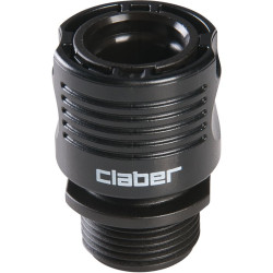 Raccord fileté - Male 3/4'' - Rainjet - Claber - Filetage mâle : 3/4" (20 x 27) - 1Pc