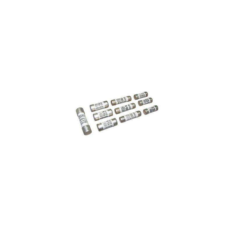 3 fusibles céramique avec voyant 8.5 x 31.5 mm