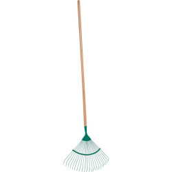 Balai à gazon Cap Vert - Emmanché 42 cm - Manche télescopique : Non - Matière manche : Bois