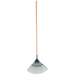Balai à gazon Cap Vert - Emmanché 45 cm - Manche télescopique : Non - Matière manche : Bois