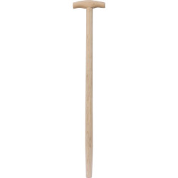 Manche pour bêche La Boissellerie Du Velay - Droit frêne tenonné - Diamètre 32 mm - Longueur 0,8 m - 80cm