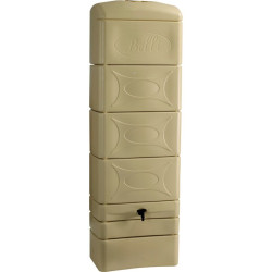 Récupérateur d'eau mural  Déco Bellijardin - 300 l - Beige - 1Pc - 183cm - 60cm