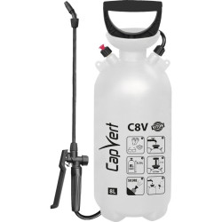 Pulvérisateur - C8 V - Capvert - A pression préalable - 8 l - Joint Viton - 2.5Bar
