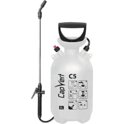 Pulvérisateur - C5 - Capvert - A pression préalable - 5 l - Joint NBR - 2.5Bar