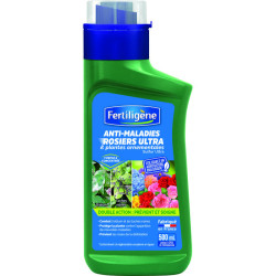 L’anti-maladies Rosiers Ultra 500mL - FERTIGILENE  - Conçu pour : Fleurs