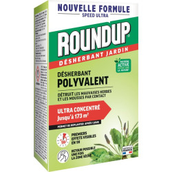 Désherbant multi-usage - 400ml - 173m² - Conçu pour : Gazon - Produit conditionné sous forme : Liquide