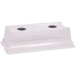Serre de culture pour espace potager Veg&Table - Eda - transparent - Couleur : Incolore/transparent - 75cm