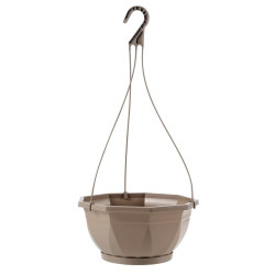 Coupe suspension Aéria Eda - Taupe - Diamètre 27,5 cm - 4.5l - 1Pc - 13.5cm - 27.5cm