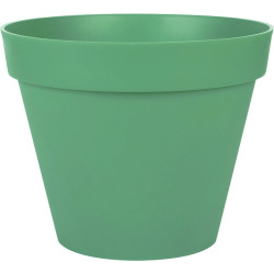 Pot rond - Toscane - 23l - 40cm - 32cm - Couleur : Vert