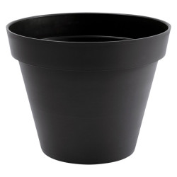 Pot plastique Pop - 76l - 60cm - 47cm - Couleur : Noir