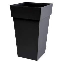 Pot carré haut - Toscane - EDA - 62 l - 1Pc - 65cm - 39cm
