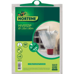 Housses d'hivernage - H. 1,80 m - Couleur : Blanc - 1.8m - 1.25m