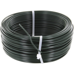 Fil de tension galvanisé plastifié Filiac - Longueur 25 m - Diamètre 2 mm - Vert