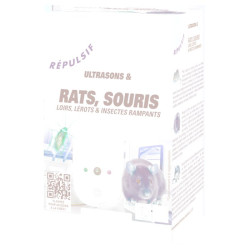 Ultrasons et électromagnétiques - 2 en 1 - Rats, souris  - A utiliser de manière : Curative - 24h