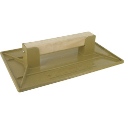Taloche plastique rectangulaire - Outibat - Jaune - 270mm - 350mm