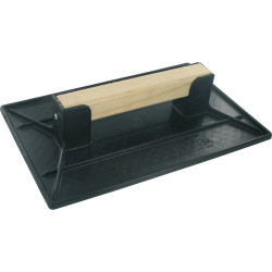 Taloche plastique rectangulaire - Outibat - Noire - 18cm - 27cm