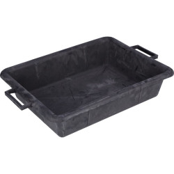 Auge caoutchouc pro - 10l - 390mm - 250mm - 125mm