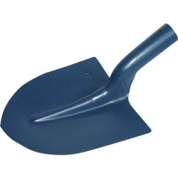 Pelle fortification ronde - Outibat - Bleue - 29cm - Matière tête de l'outil : Acier trempé