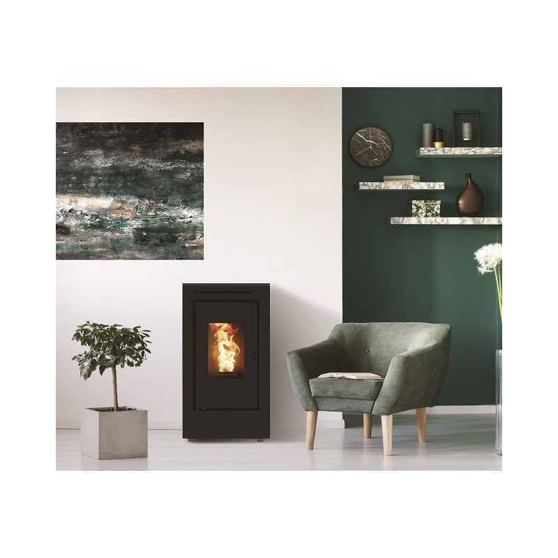 Poêle à granulés AIR BESTOVE, PRADET 6.5kW (noir)
