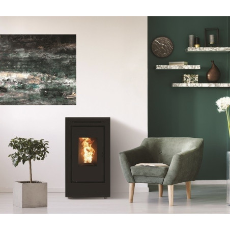 Poêle à granulés AIR BESTOVE, PRADET 6.5kW (noir)
