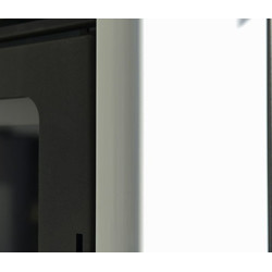 Poêle à granulés AIR BESTOVE, NEMO 6kW (noir/blanc)
