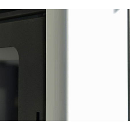 Poêle à granulés AIR BESTOVE, NEMO 6kW (noir/blanc)