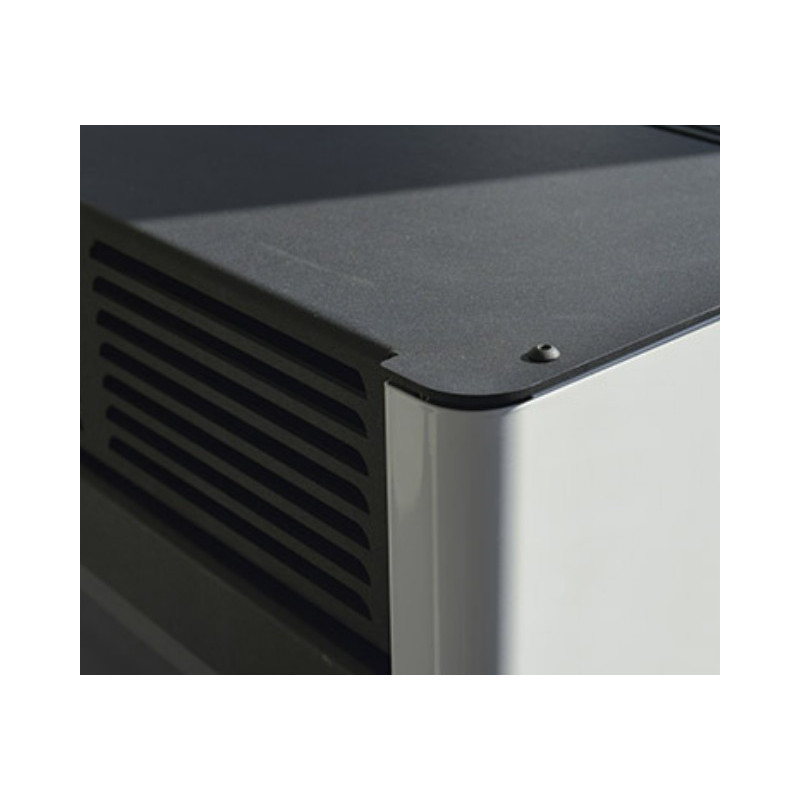 Poêle à granulés AIR BESTOVE, NEMO 6kW (noir/blanc)