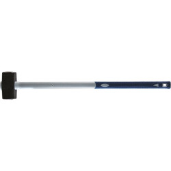 Masse couple tri-matière Outibat - Manche tri-matière - 4 kg - Matière manche : Fibre de verre, Tri-matière