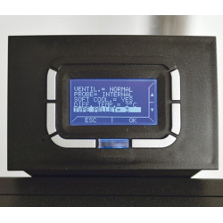 Poêle à granulés AIR BESTOVE, NEMO 6kW (noir/blanc)