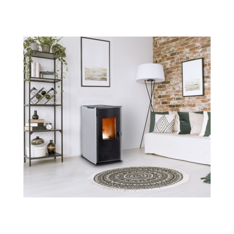 Poêle à granulés AIR BESTOVE, URBANE 6kW (blanc)