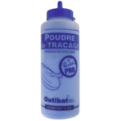 Biberon de poudre bleue - Outibat - 1000g - Consistance : Poudreuse - Conditionnement : Bidon