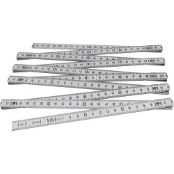 Mesure pliante dural - Outibat  - 2m - Classe de précision : Classe V