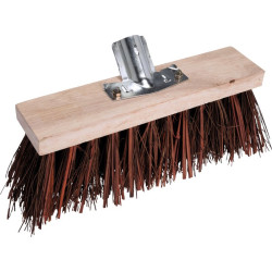 Balai de cantonnier piassava Outibat - Longueur 32 cm - Matière : Acier