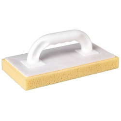 Taloche à nettoyer les carreaux Outibat - Semelle éponge jaune - Dimensions 280 x 140 mm