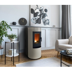 Poêle à granulés AIR BESTOVE, POP 9kW (crème)