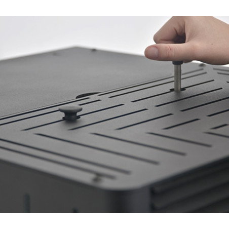 Poêle à granulés AIR BESTOVE, BARRY 11,2kW (noir)