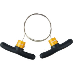 Scie à fil - Outibat - Pour tubes plastique - Longueur 95 cm - Forme de coupe : Droite