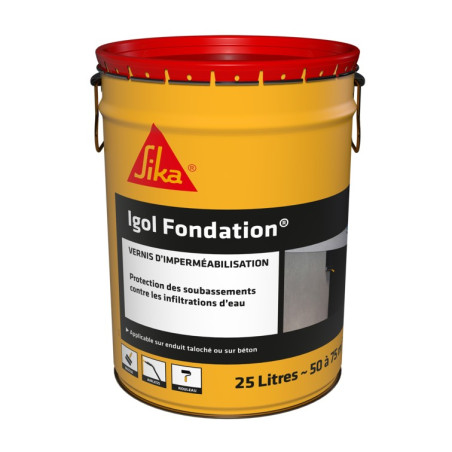 Igol fondation, bidon de 10l