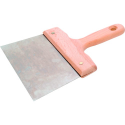 Spatule à enduire en acier - Nespoli - 16cm - Manche télescopique : Non - Matière manche : Bois